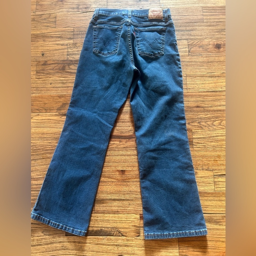 Levi's 512 Perfectly Slimming Women Straight sz 10P M - Picture 3 of 8